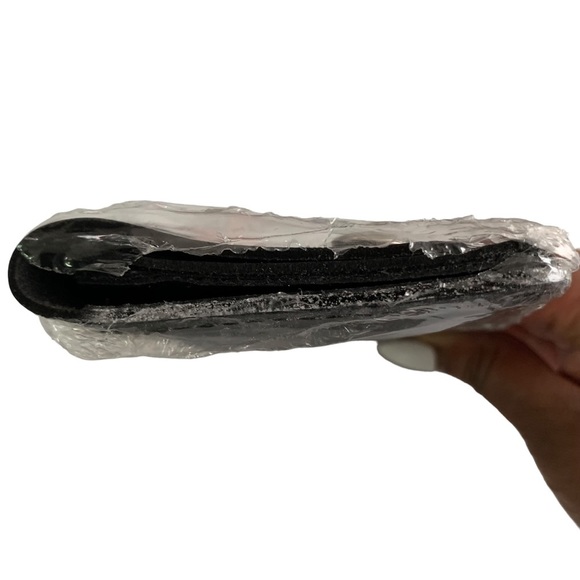 VTG Harley Davidson Black Leather Chain Wallet Bar and Shield Eagle Licensed USA - Picture 6 of 14